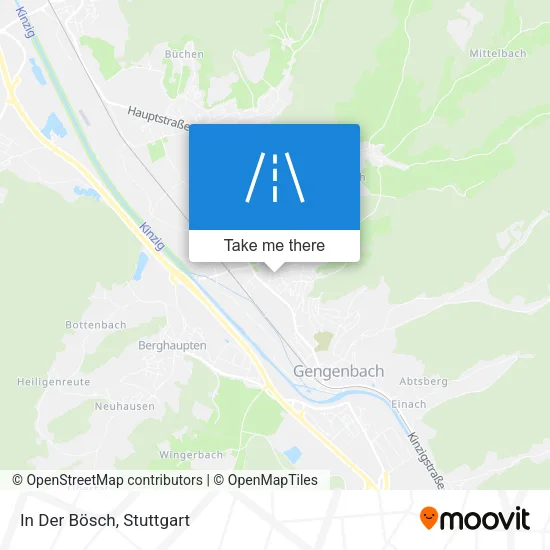 Карта In Der Bösch