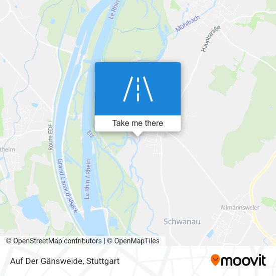 Auf Der Gänsweide map
