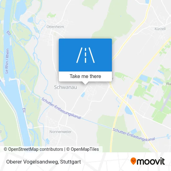 Карта Oberer Vogelsandweg