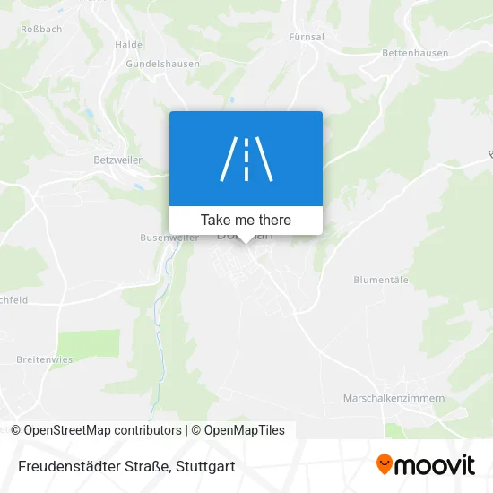 Карта Freudenstädter Straße