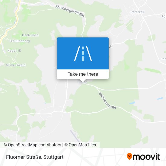 Fluorner Straße map