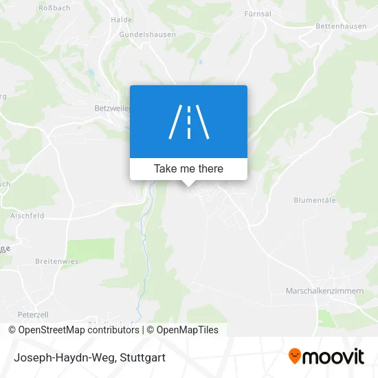 Карта Joseph-Haydn-Weg