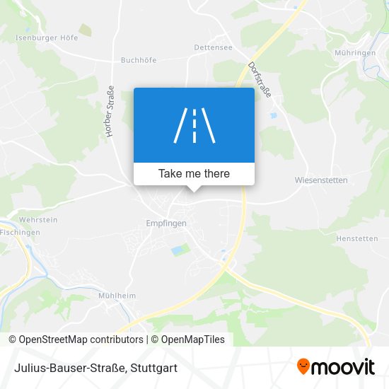 Julius-Bauser-Straße map