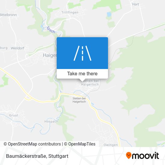Baumäckerstraße map