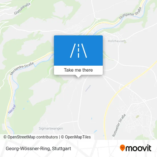 Карта Georg-Wössner-Ring