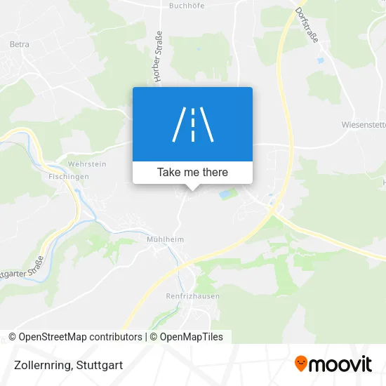 Карта Zollernring