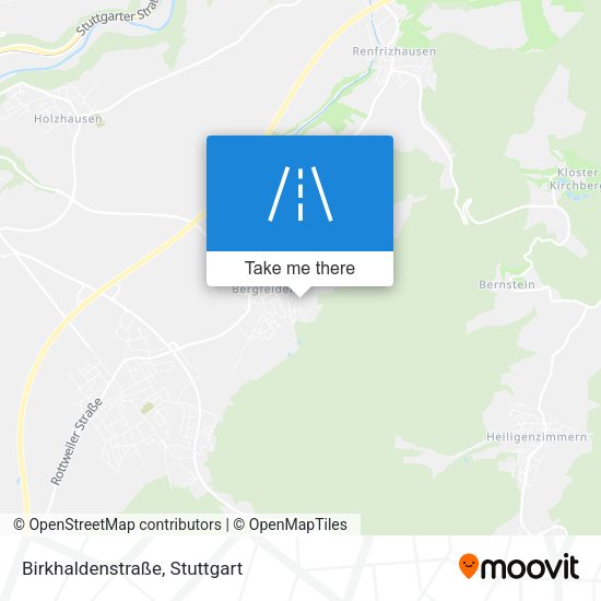 Birkhaldenstraße map