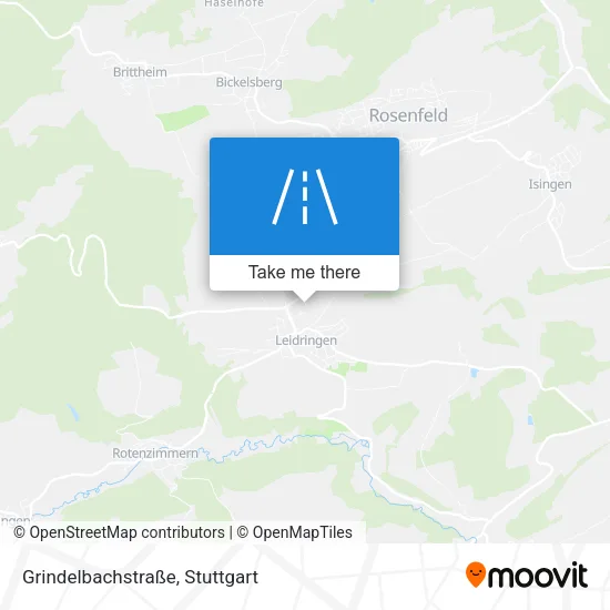 Карта Grindelbachstraße