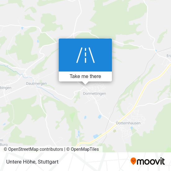 Карта Untere Höhe