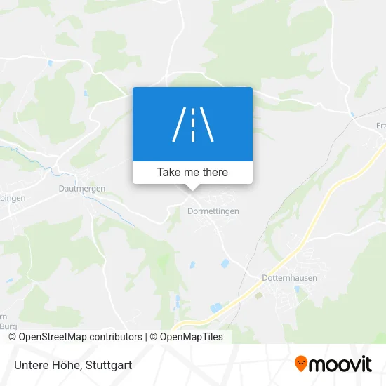 Карта Untere Höhe