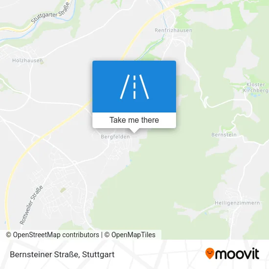 Карта Bernsteiner Straße