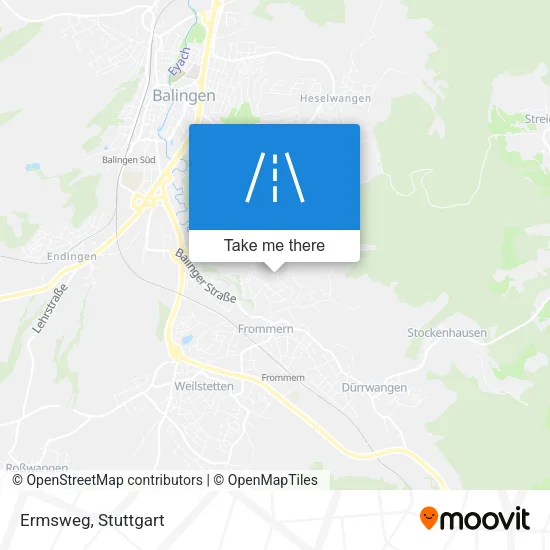 Карта Ermsweg