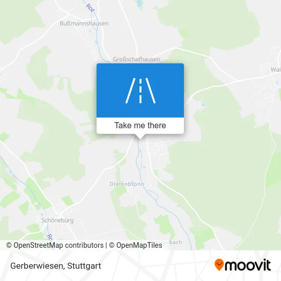 Карта Gerberwiesen