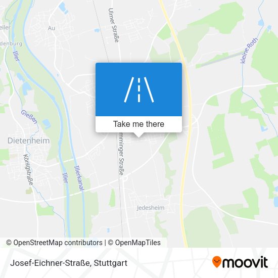 Карта Josef-Eichner-Straße