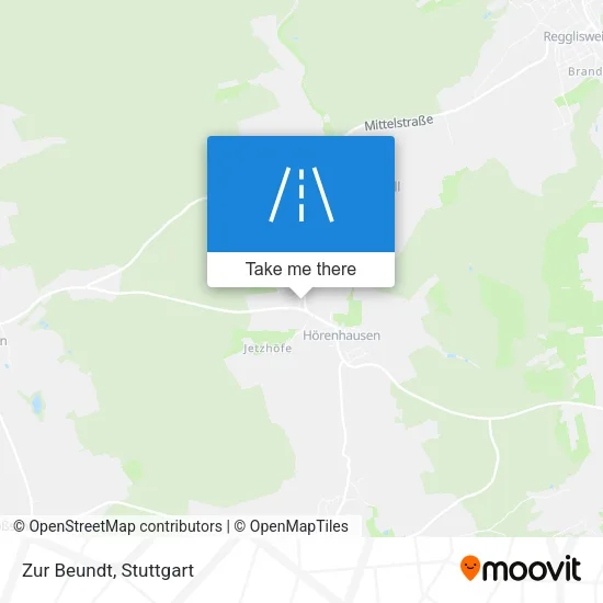 Карта Zur Beundt