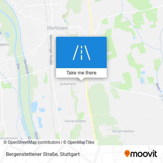 Bergenstettener Straße map