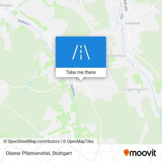 Карта Oberer Pfannenstiel