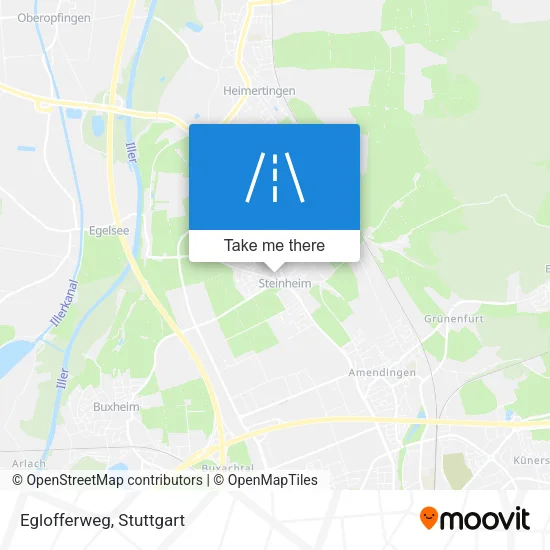 Карта Eglofferweg