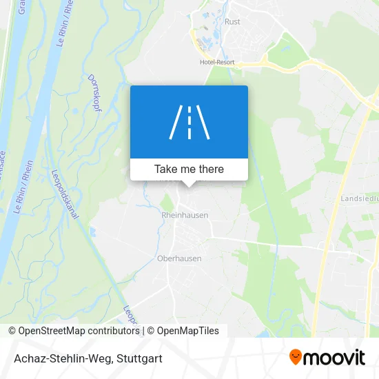 Карта Achaz-Stehlin-Weg