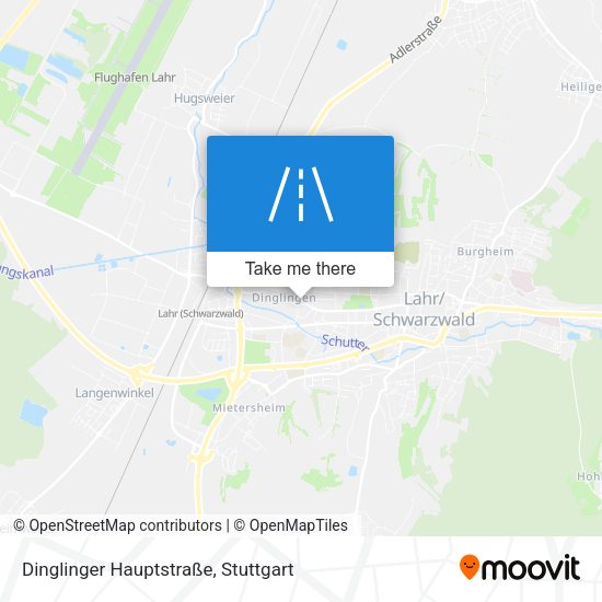 Dinglinger Hauptstraße map