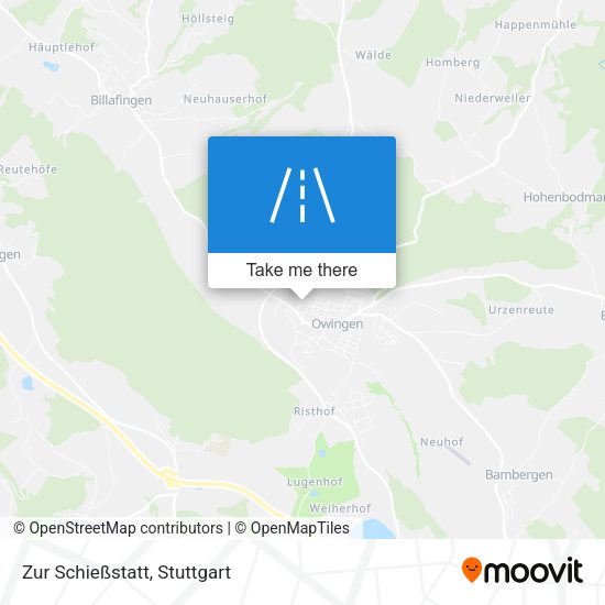 Карта Zur Schießstatt