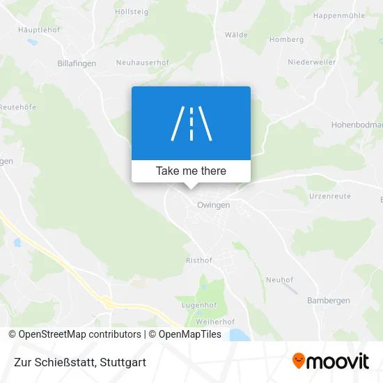 Карта Zur Schießstatt