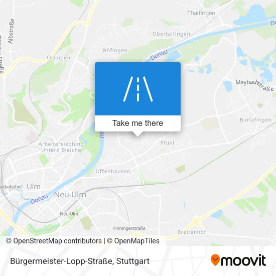 Карта Bürgermeister-Lopp-Straße