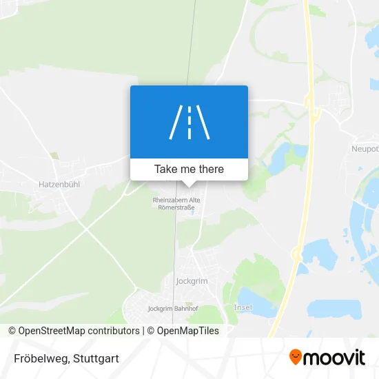 Карта Fröbelweg