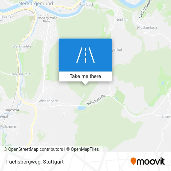 Карта Fuchsbergweg