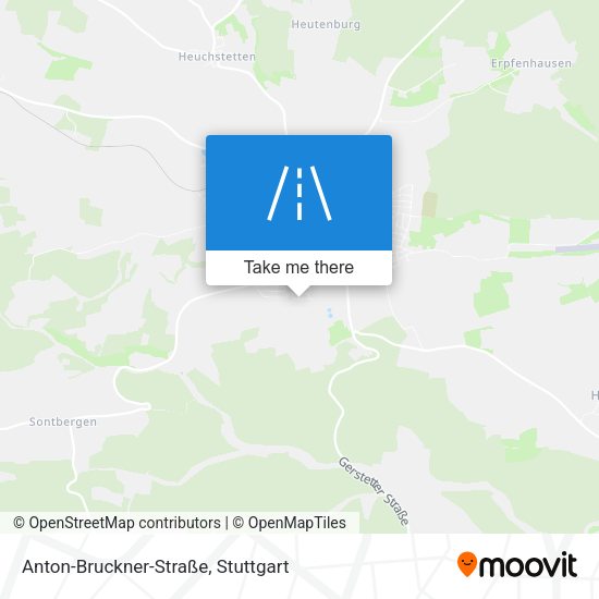 Anton-Bruckner-Straße map
