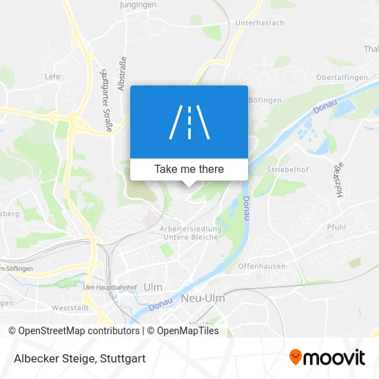 Карта Albecker Steige