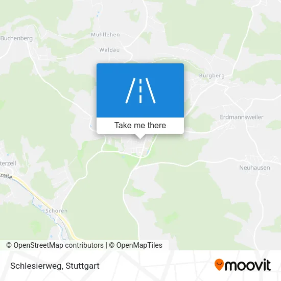 Карта Schlesierweg