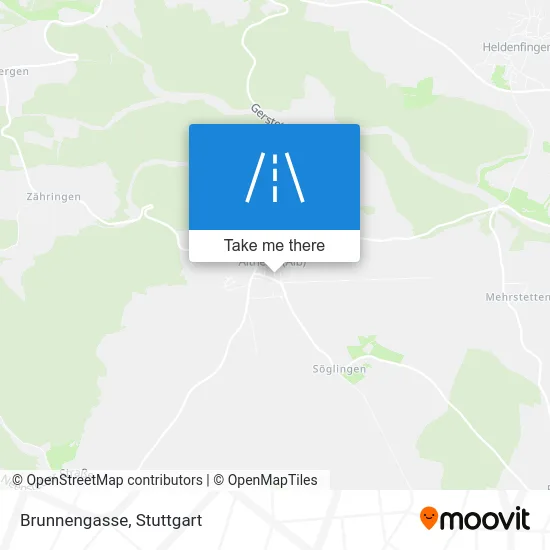 Карта Brunnengasse