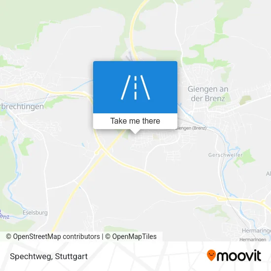 Карта Spechtweg