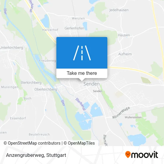 Карта Anzengruberweg