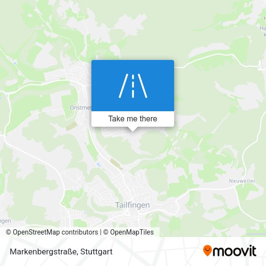Markenbergstraße map