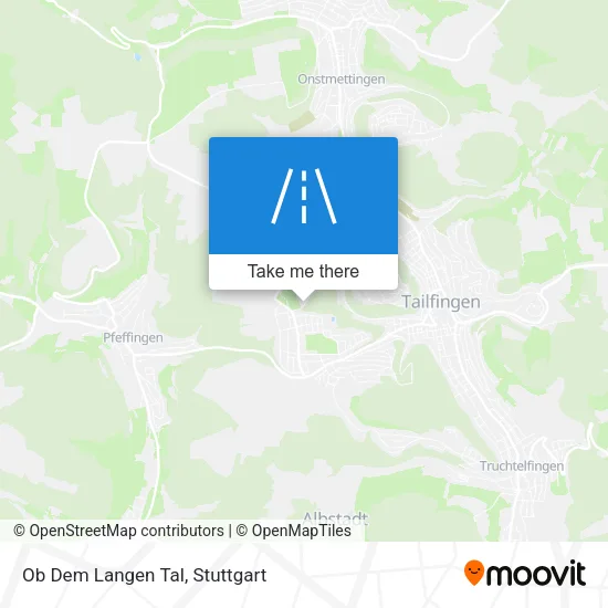 Карта Ob Dem Langen Tal