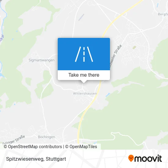 Карта Spitzwiesenweg
