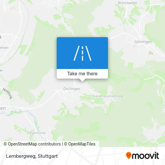 Карта Lembergweg