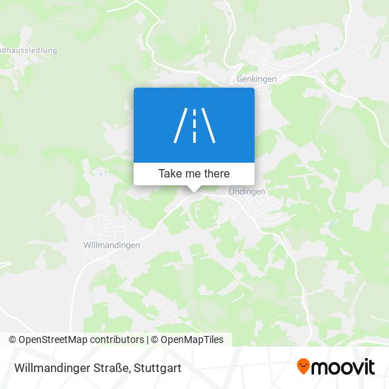 Карта Willmandinger Straße