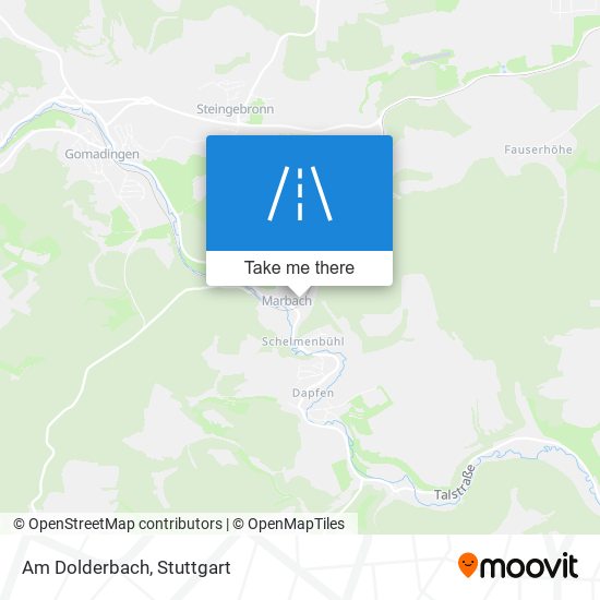 Карта Am Dolderbach