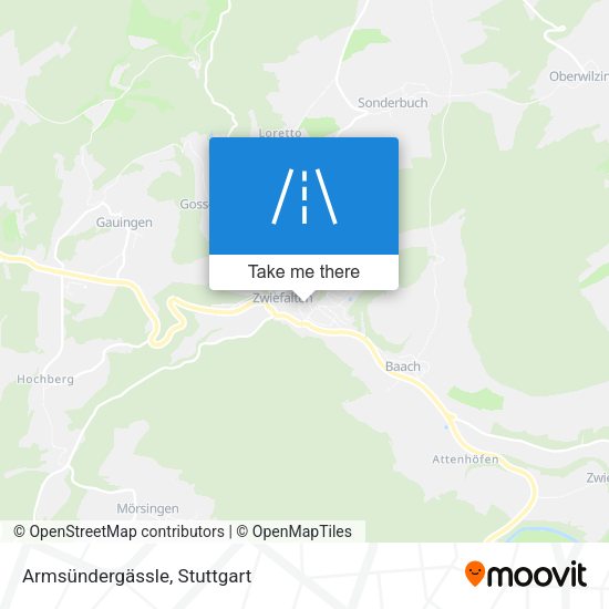 Armsündergässle map
