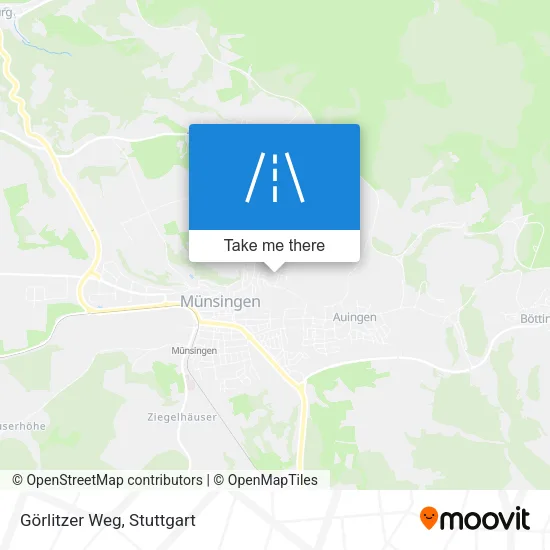 Görlitzer Weg map