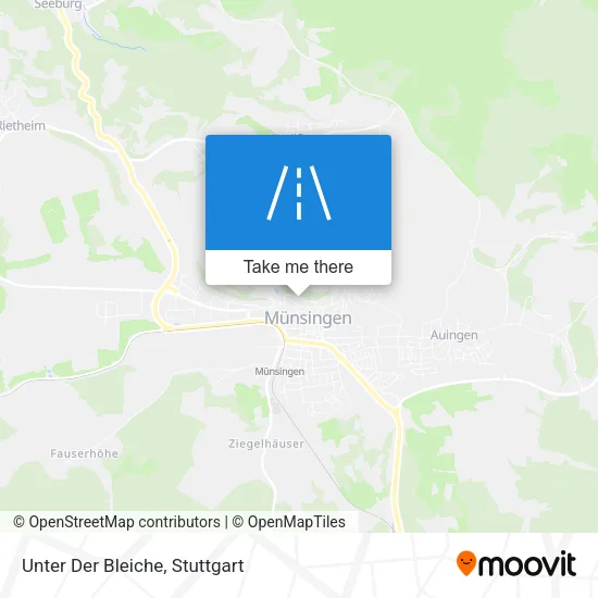 Карта Unter Der Bleiche