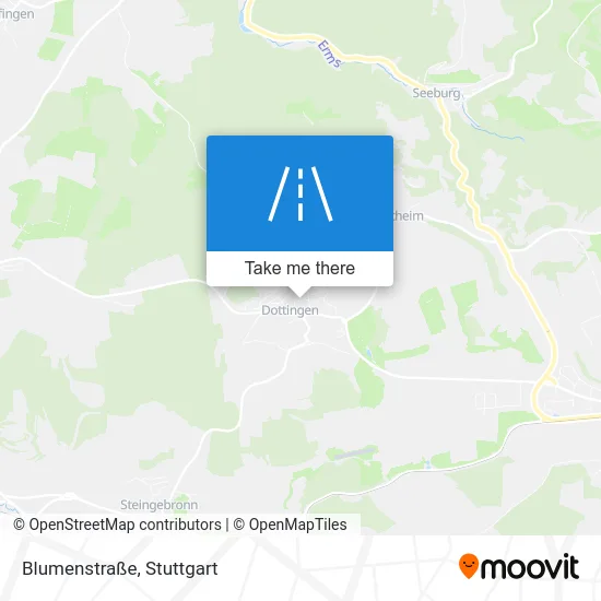 Карта Blumenstraße