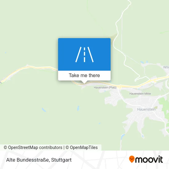 Карта Alte Bundesstraße