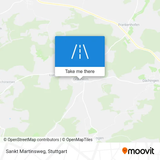 Карта Sankt Martinsweg