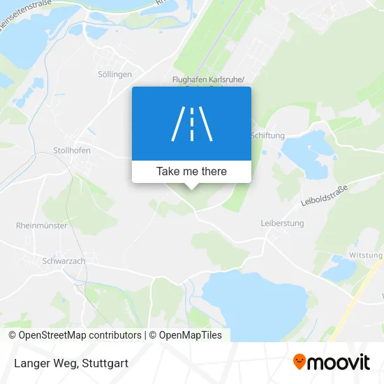 Карта Langer Weg