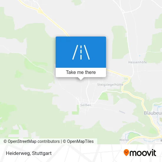 Карта Heiderweg