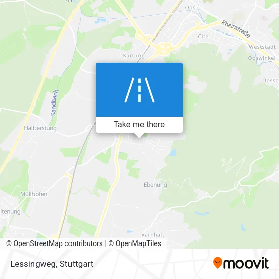 Карта Lessingweg